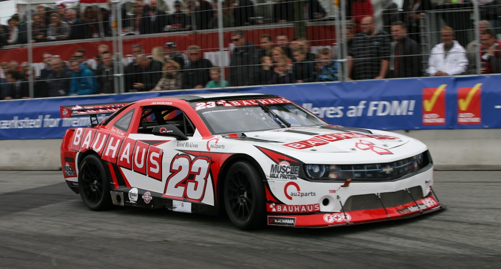 Jan Magnussen satte en supertid i kvalifikationen.
(Foto: Motorsporten.dk)